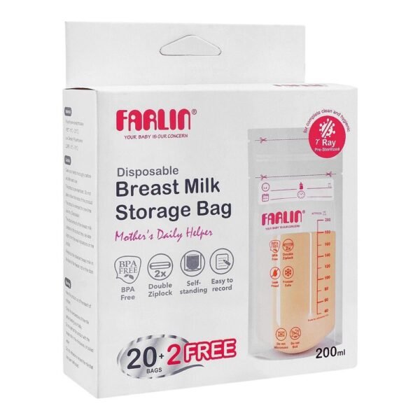 Farlin Breast Milk Storage Bag 200ML