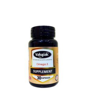 Valupak Omega 3 Fish Oil 30 Capsule OjoPill - Your Beauty & Wellness Now -