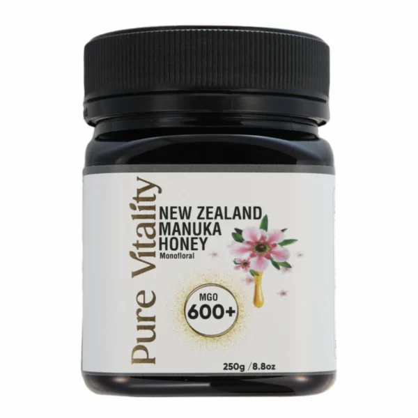 Pure Vitality Manuka Honey MGO 600+ 250g