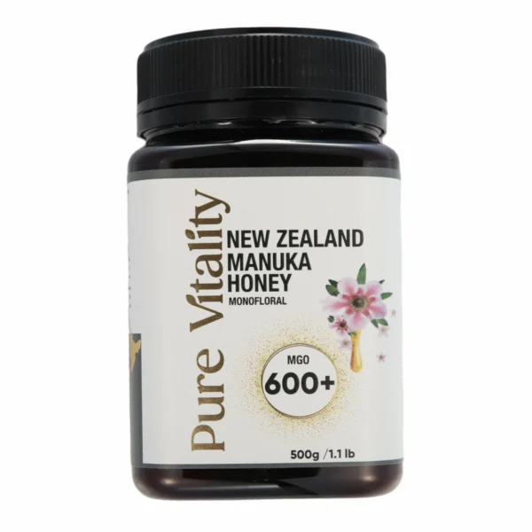 Pure Vitality Manuka Honey MGO 600+ 500g