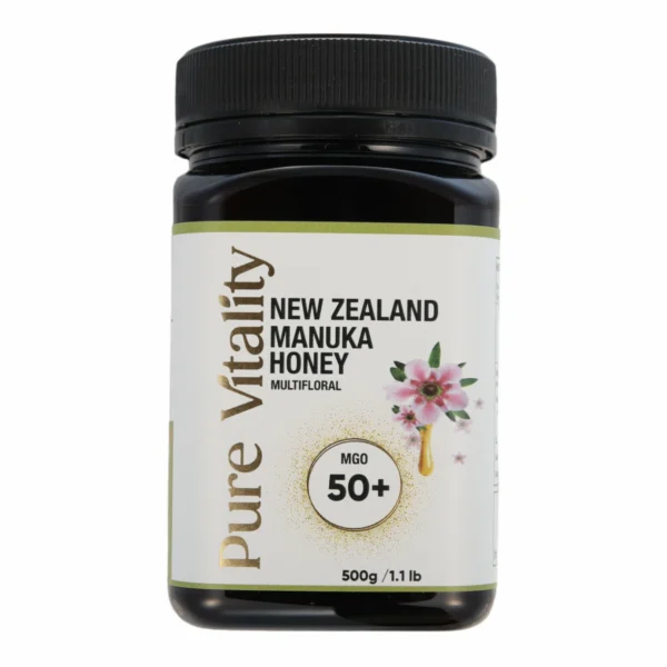 Pure Vitality Manuka Honey MGO 50+ 500g