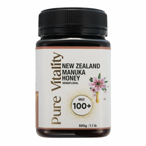 Pure Vitality Manuka Honey MGO 100+ 500g